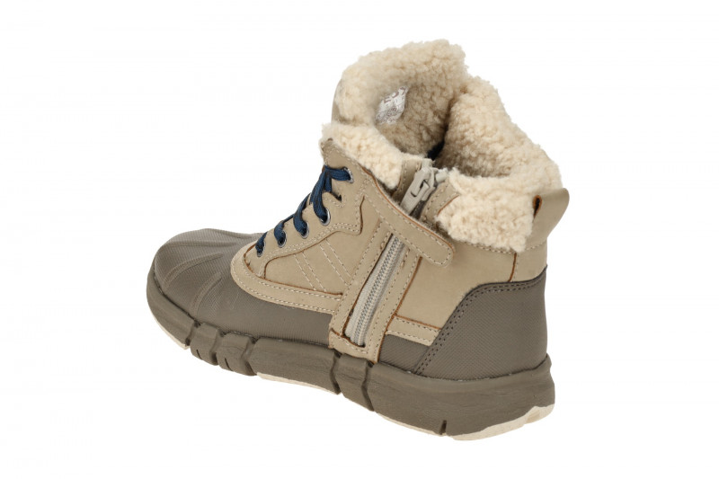 Geox Flexyper Winter Kinder Stiefel beige Warmfutter J269XE