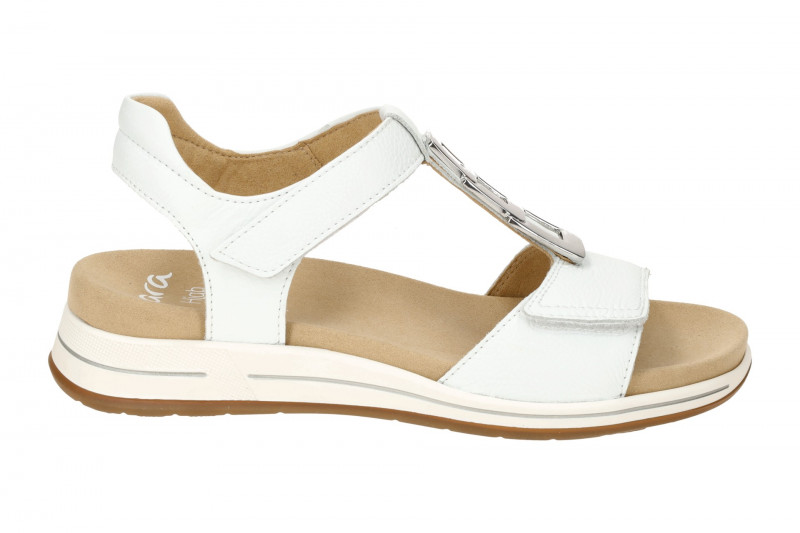 ara Osaka T-Steg Sandale weiß H-Weite 12-34804