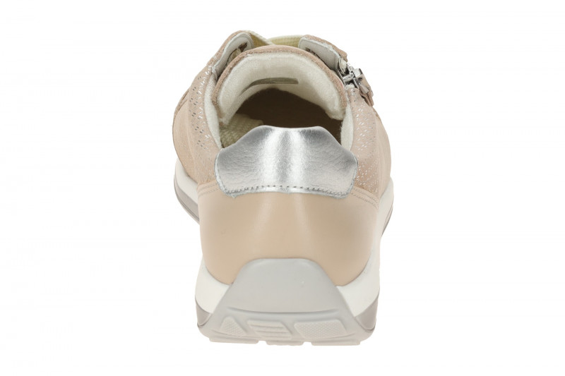 ARA Osaka Schuhe Sneaker beige silber Effekt 12-44587