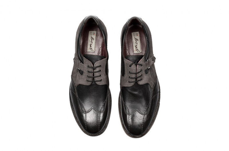 Bello Schuhe schwarz grau - D537