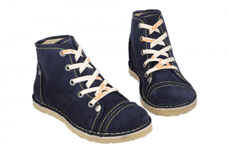 Eject Sony1Deal Stiefelette Boots dunkelblau Nubuck 9598