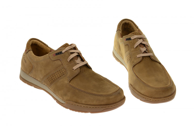 Clarks Fenway Edge Schuhe braun tan