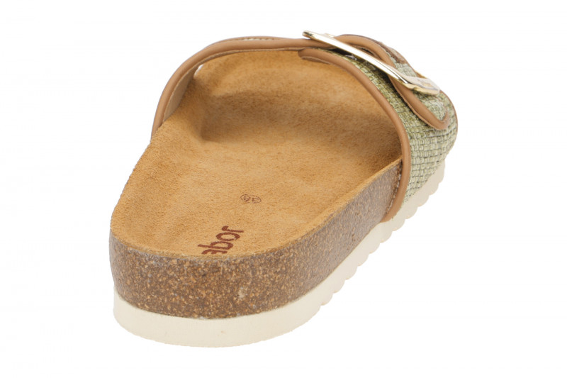 Gabor Pantolette grün schilf Bast 83.031.49