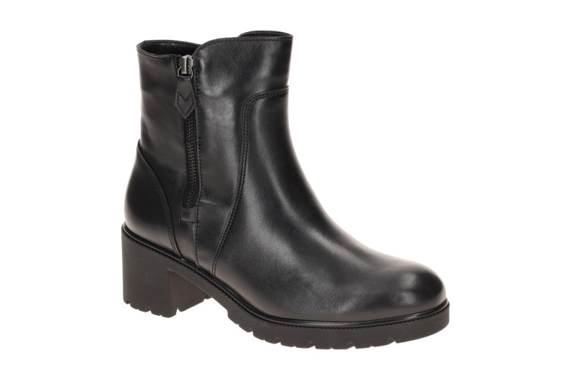 Gabor Stiefelette Ankle Boots schwarz Nappa H-Weite 8064.03.001