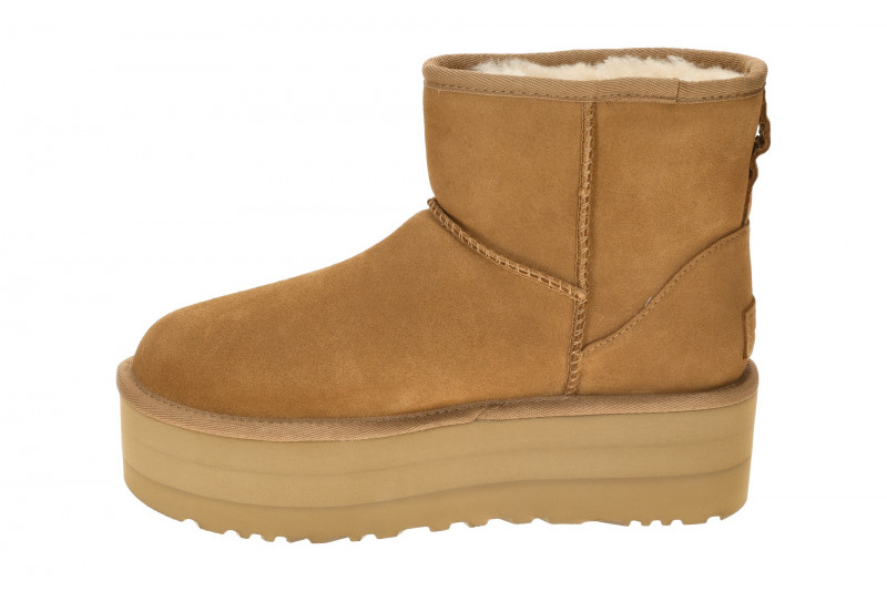 UGG Classic Mini Platform Stiefel braun chestnut