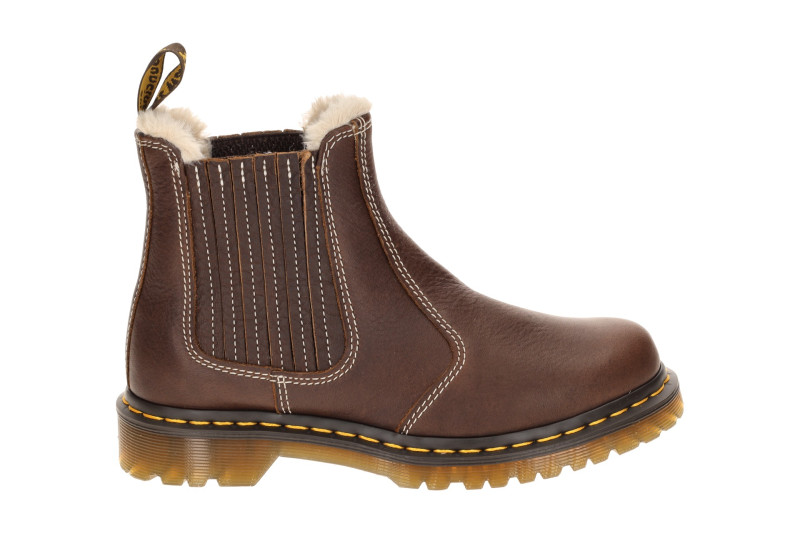 Dr. Martens 2976 Leonore Stiefel Chelsea-Boot braun Warmfutter