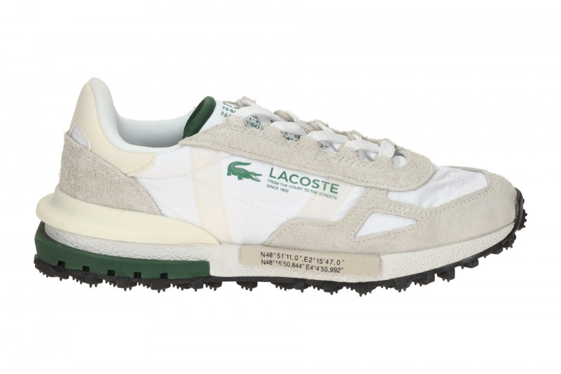 Lacoste Elite Active Sneakers Schuhe weiß grün