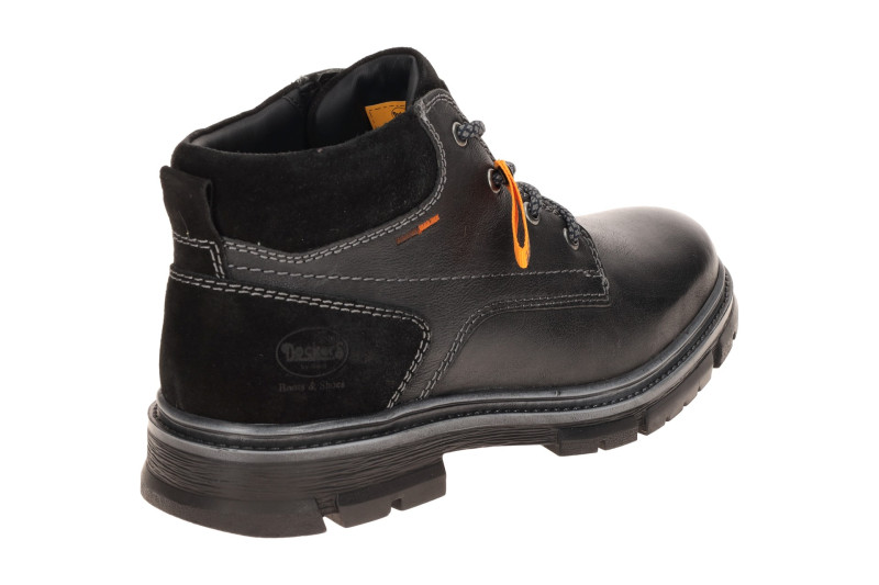 Dockers Schuhe Stiefelette schwarz Herren dünn gefüttert 59MH001