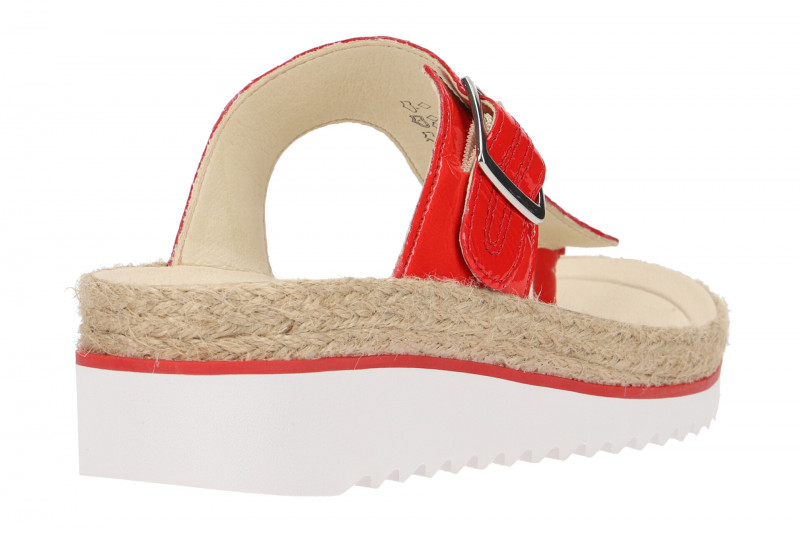 Gabor Pantoletten rot Lack 23.726.95