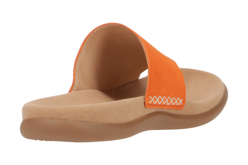 Gabor Zehentrenner Pantolette orange