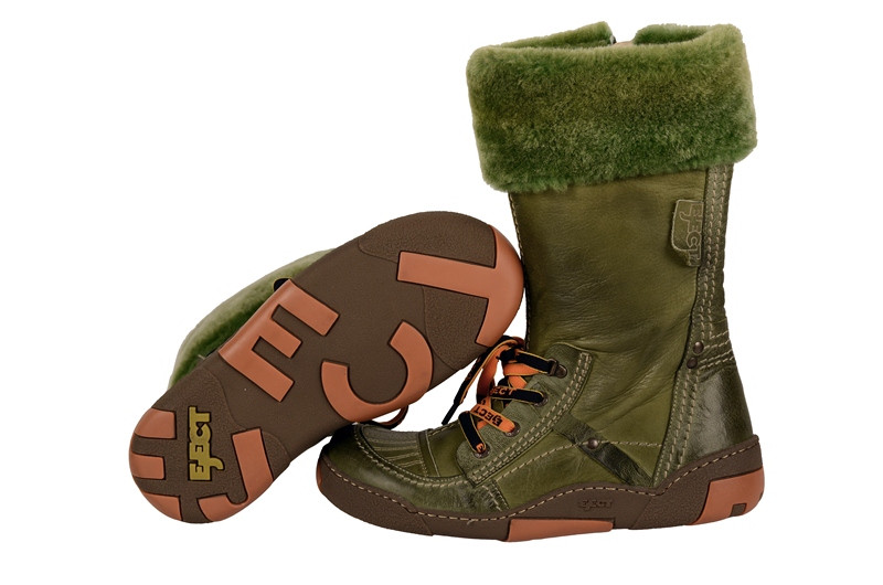 Eject Ice Stiefel grün Lederfutter Gr 37