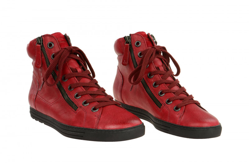 Paul Green Schuhe Mid-Sneaker rot 1230