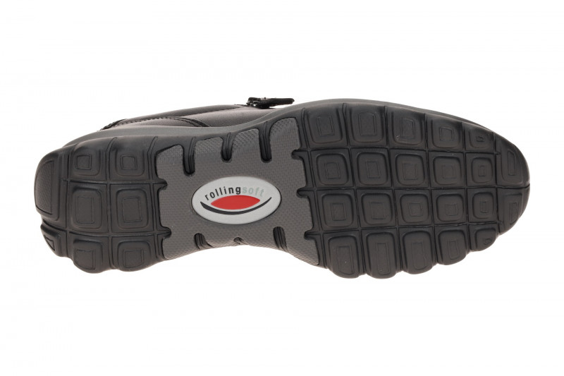 Gabor RollingSoft Schuhe schwarz Glattleder 0100.01.003