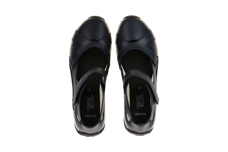 camel active Moonlight 71 Schuhe blau Mary-Jane