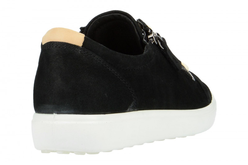Ecco Soft 7 Ladies Schuhe schwarz Nubuck
