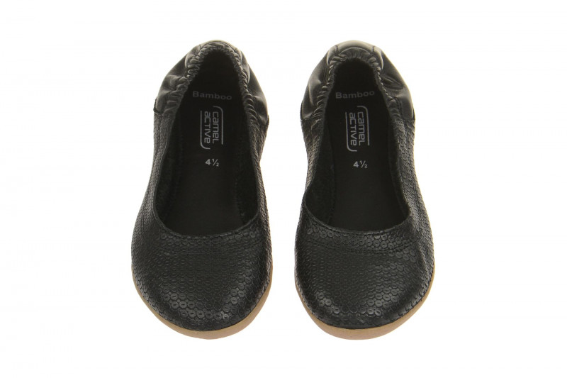 camel active Bamboo Ballerina schwarz 800.70.12