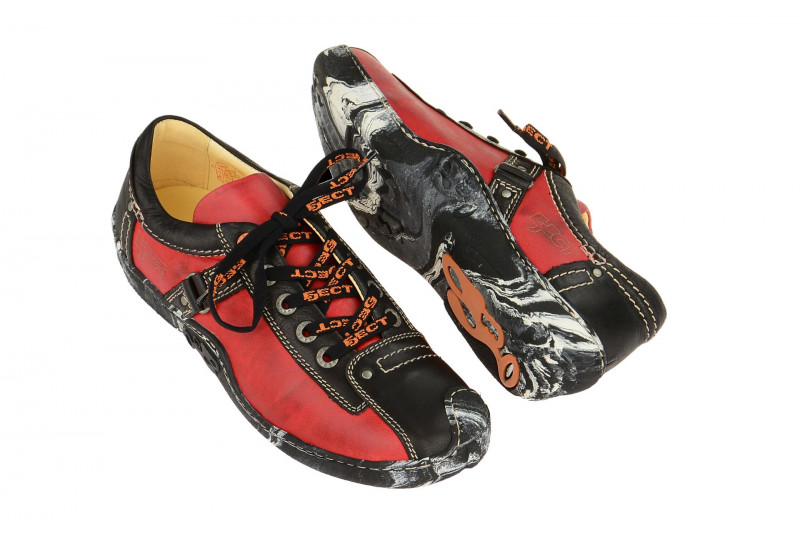 Eject Skat Schuhe rot schwarz Herren