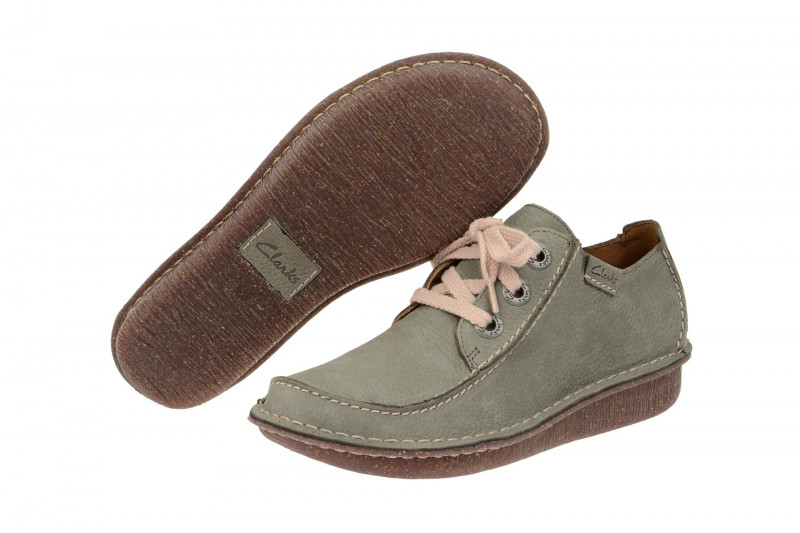 Clarks Funny Dream Schuhe grau Nubuck