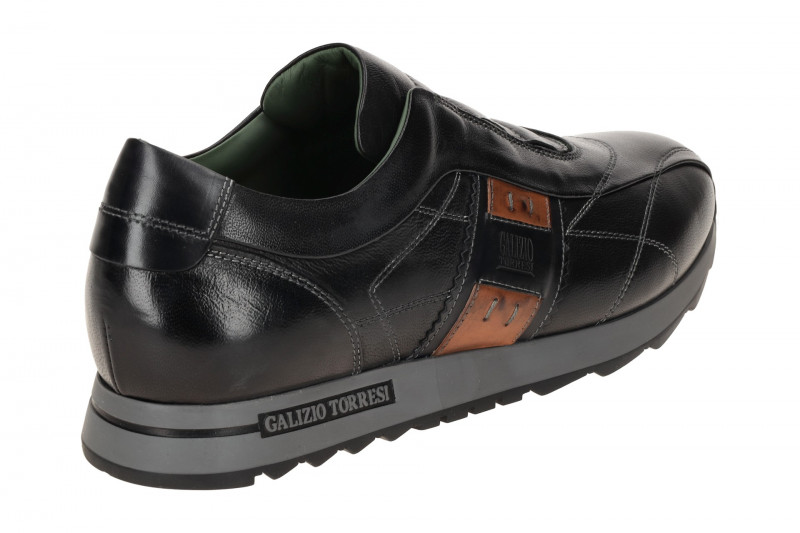 Galizio Torresi Schuhe Slipper schwarz grau 313948