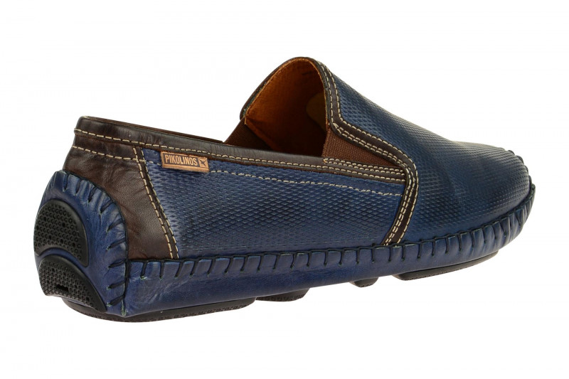Pikolinos Jerez Slipper blau perforiert 09Z-3090