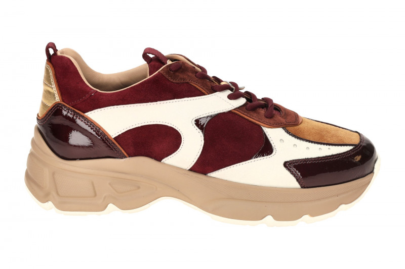 Högl Faith Schuhe Sneaker rot braun Chunky-Stil 5302