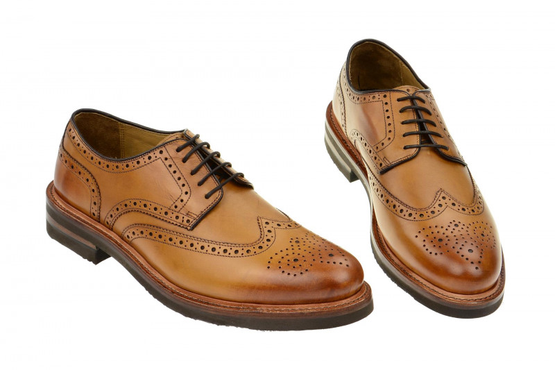 Gordon & Bros Levet Schuhe tan braun PU-Sohle 2318-Y