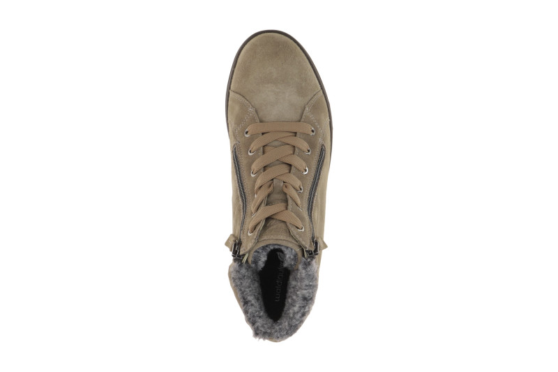 Waldläufer Teresa Winter Stiefelette taupe braun H-Weite Waterproof 961971