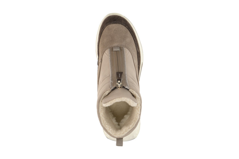 ARA St. Moritz Winter Stiefelette Boots taupe braun GORE-TEX H-Weite