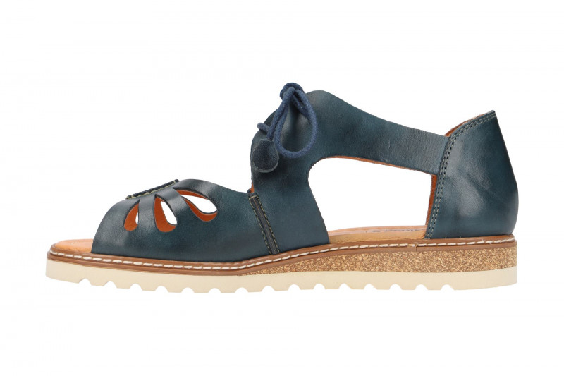 Pikolinos Schnür Sandale Alcudia blau