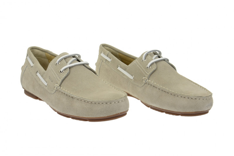Geox Lux Schuhe grau Mokassin - U2298B