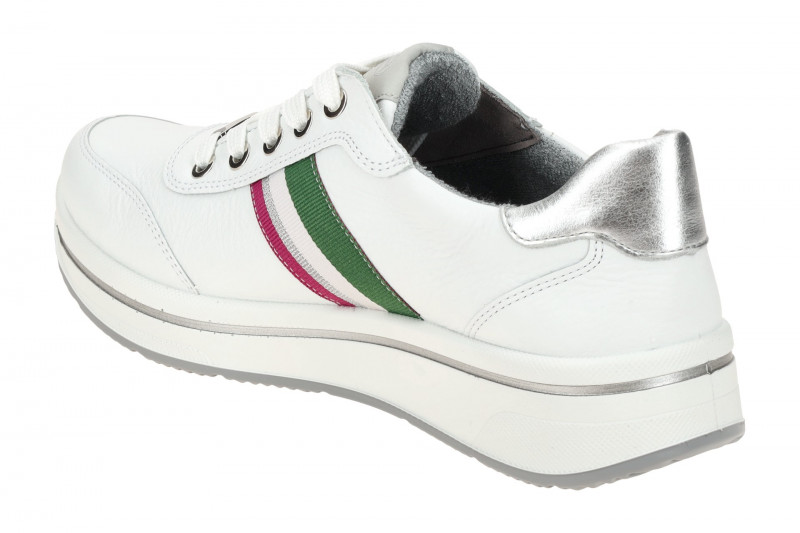 ARA Sapporo 3 Schuhe Sneaker weiß silber 12-27542