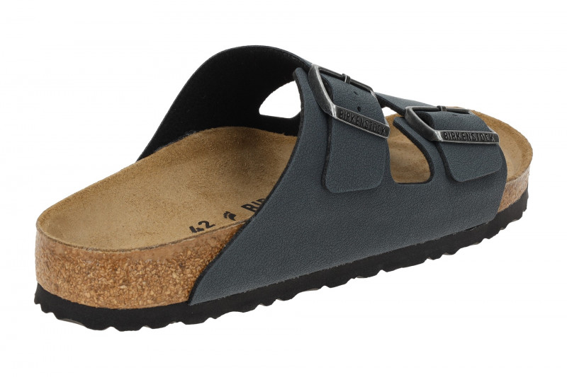 Birkenstock Arizona BS Pantolette grau basalt SCHMAL UNISEX 1022713