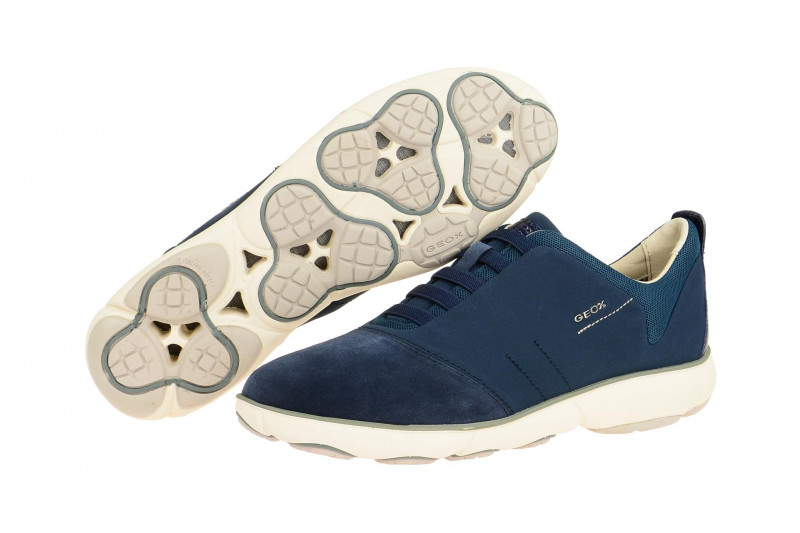 Geox Nebula Schuhe blau weiß D641EG