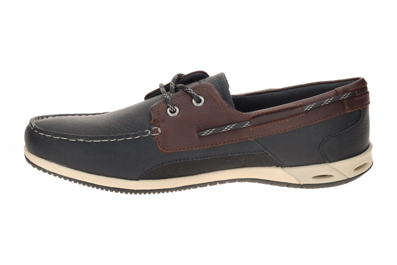 Clarks Orson Sail Schuhe blau Herren Bootsschuhe 26186198