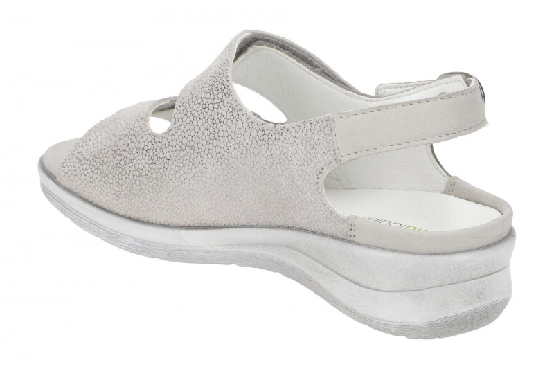 Waldläufer Merle Sandale grau silber M-Weite