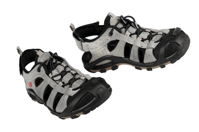 Ecco Terra VG Sandaletten wild dove grau Cerro