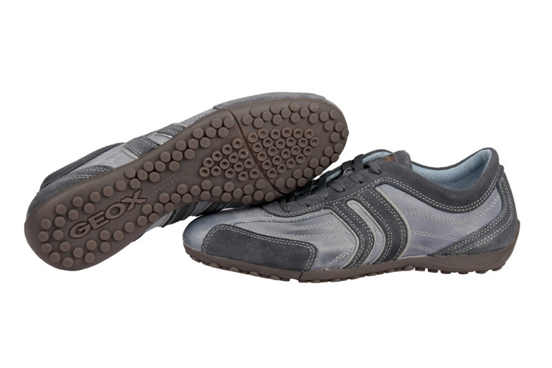 Geox Respira Bis in jeans blau Herren Sneaker