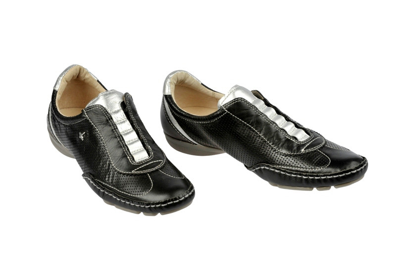 Pikolinos Manacor Schuhe in schwarz silber 740-7125