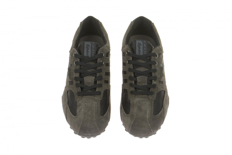Geox Snake Schuhe dunkelgrau mud U4207K