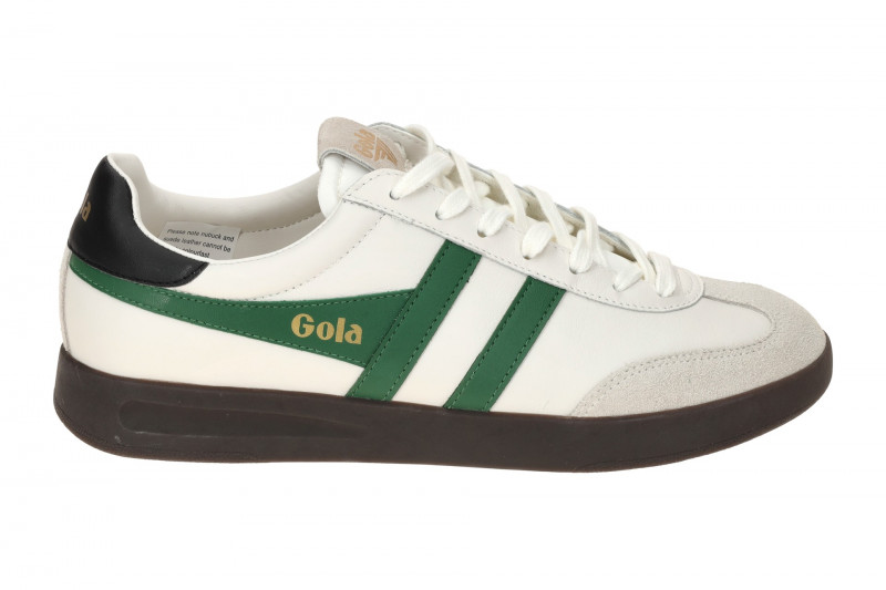 Gola Cyclone Schuhe Sneakers weiß grün Herren CLB743