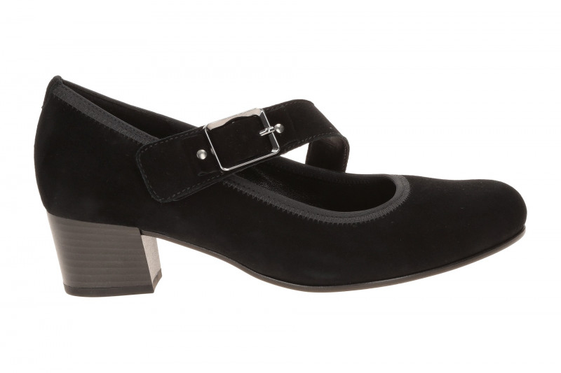 Gabor Comfort Spangen Pumps schwarz H-Weite 3013