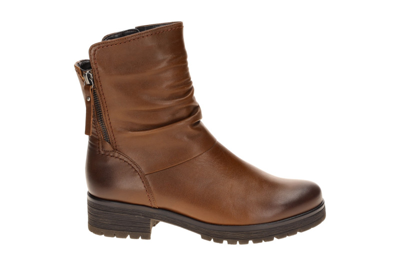 Gabor Fashion Stiefelette braun Biker Stil 8028.01.004