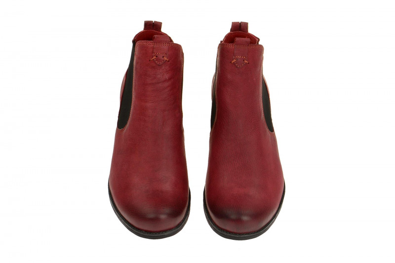 Think Denk Chelsea Stiefelette rot vino