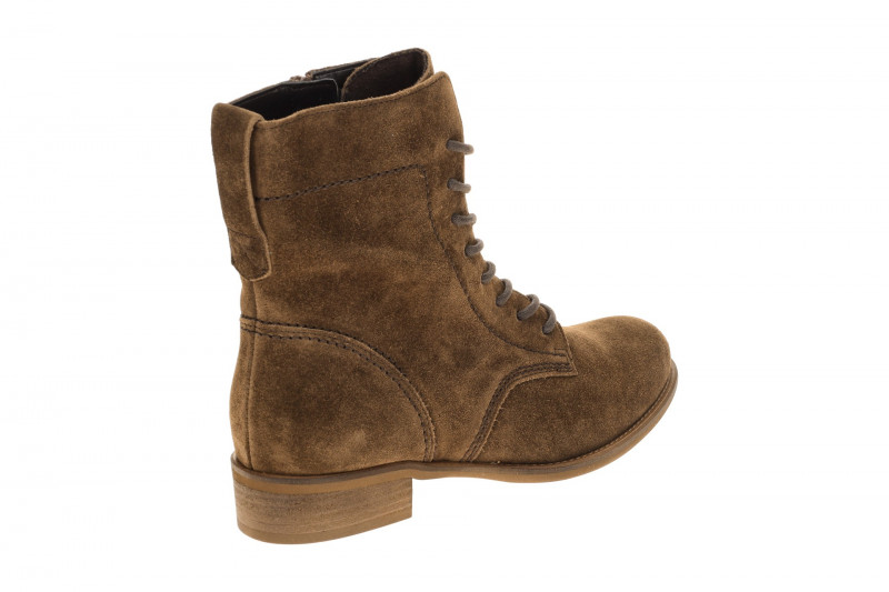 Gabor Stiefelette braun Velour 71.646.34