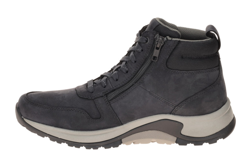 Gabor RollingSoft Schuhe Stiefel blau Herren Nubuck 0800.01.01