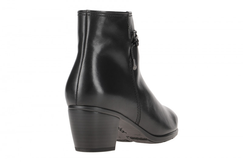 Gabor Stiefelette schwarz Glattleder 75.522.27