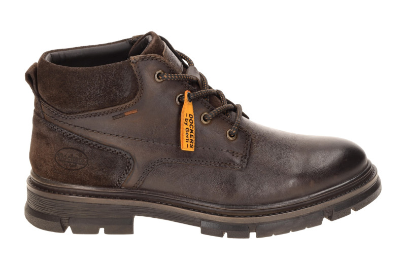 Dockers Schuhe Stiefelette dunkelbraun Herren dünn gefüttert 59MH001