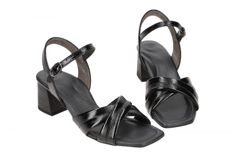 Paul Green Sandalette schwarz Lack 7945