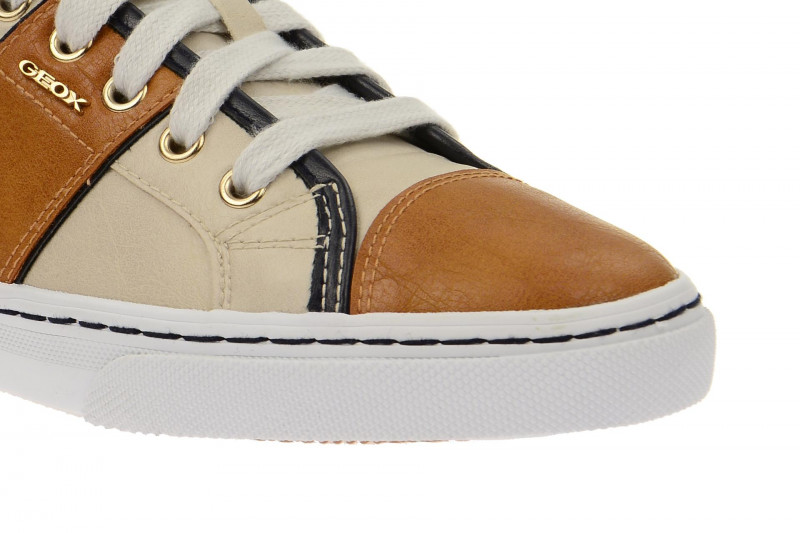 Geox New Club Schuhe braun grau D5258A