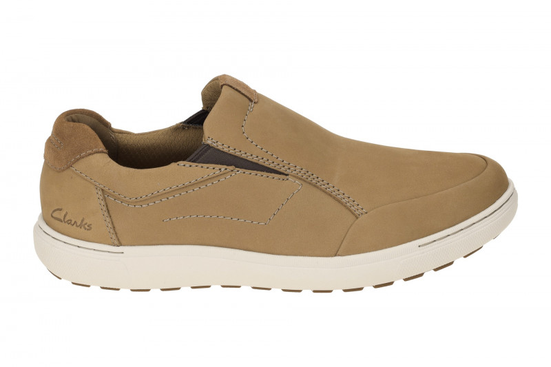 Clarks Mapstone Step Slipper Schuhe sand beige 26176893